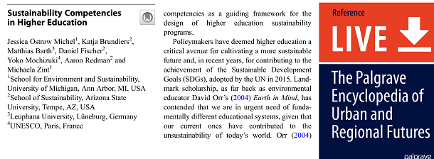 Sustainability Competencies In Higher Education